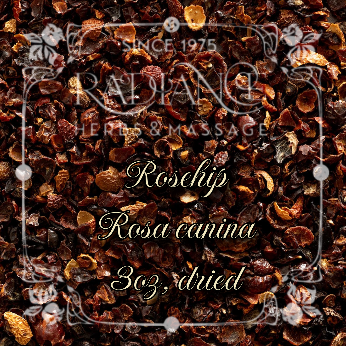 Rosehip, Rosa canina, 3oz - dried