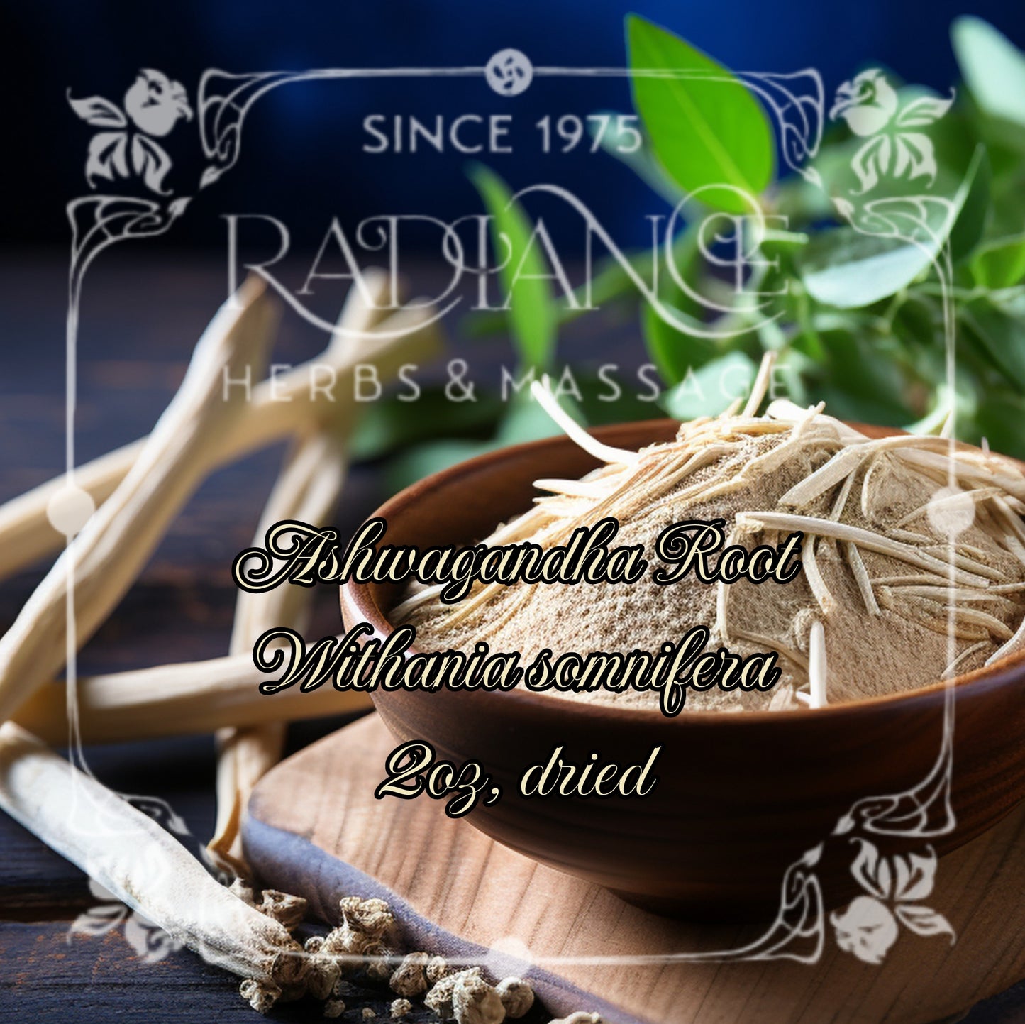 Ashwagandha Root - Withania somnifera- 2oz, dried