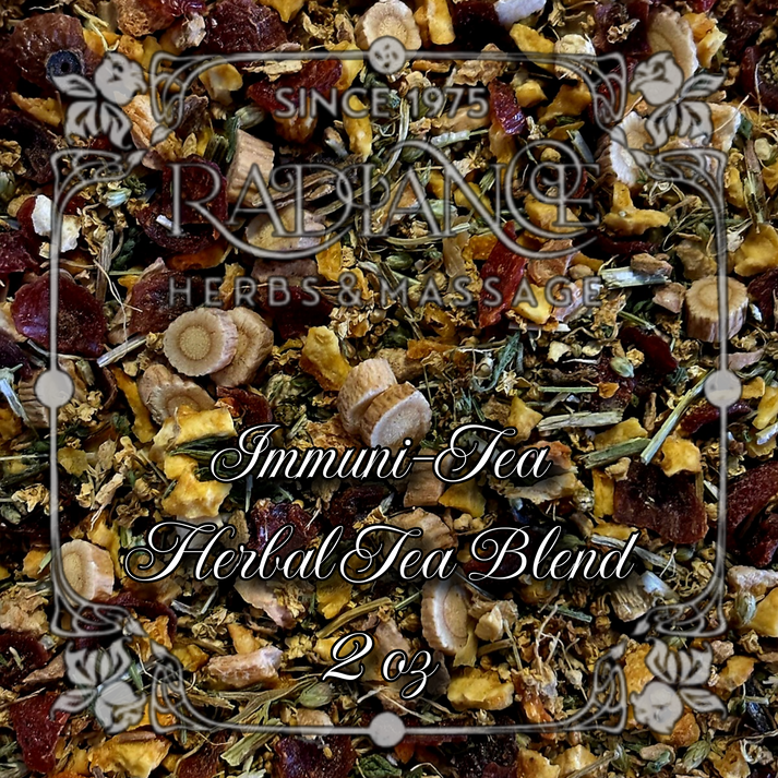 Immuni-Tea, Herbal Tea Blend, 2oz – Kindred Moon Inc.