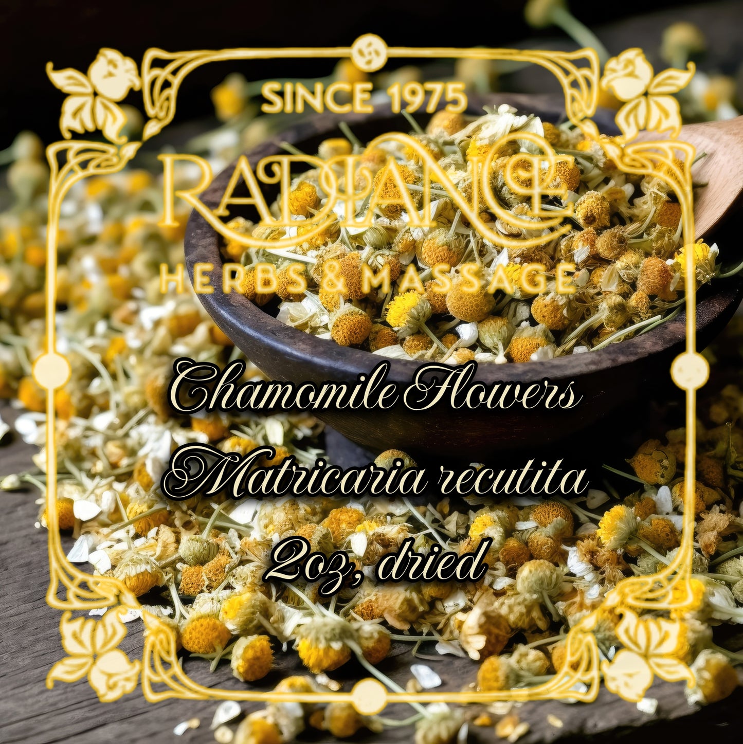 Chamomile Flowers, Matricaria recutita - 2oz, dried