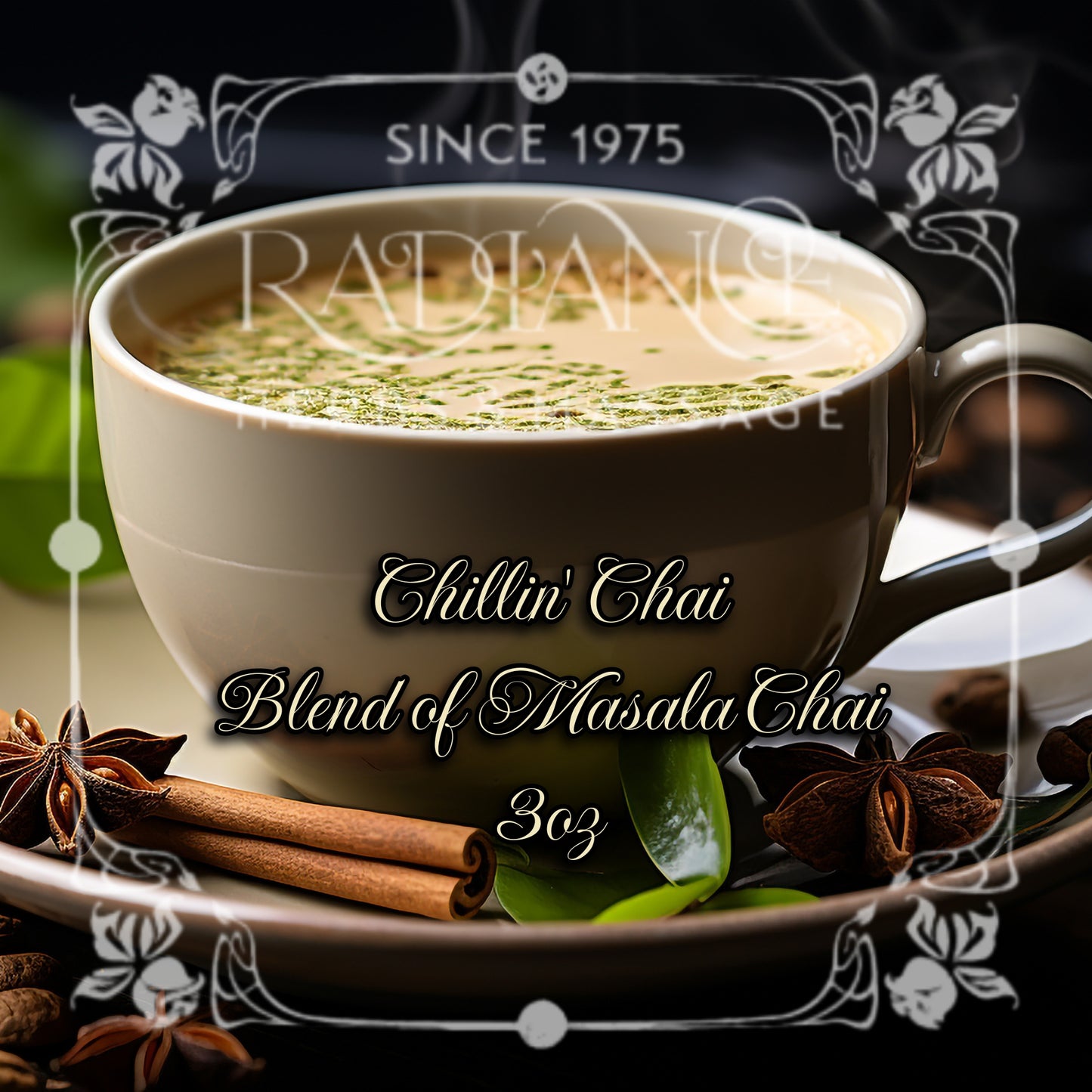 Chillin' Chai - Blend of Masala Chai, 3oz