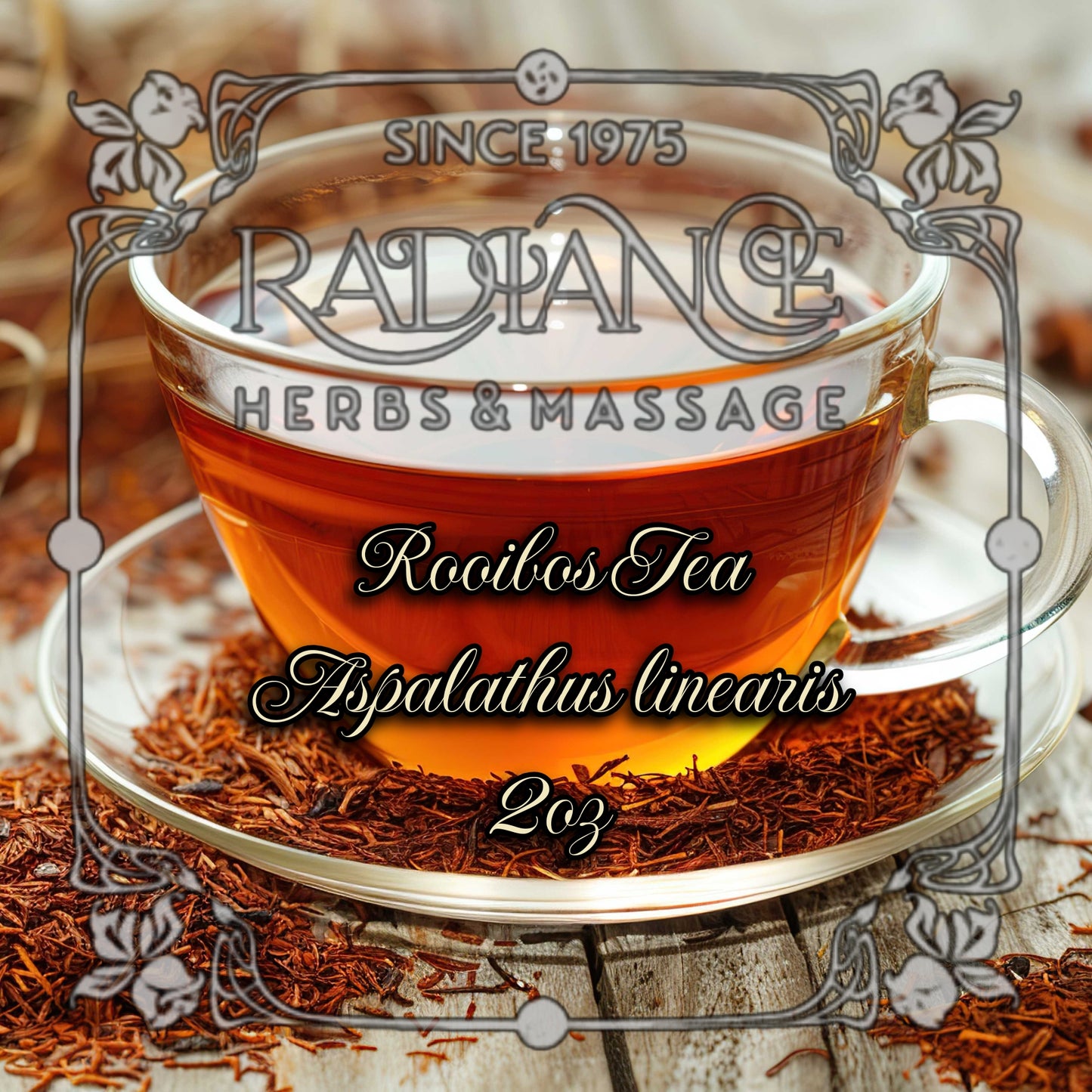 Rooibos Tea, Aspalathus linearis, 2oz